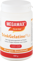 TRINKGELATINE Orange Megamax Pulver