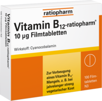 VITAMIN B12-RATIOPHARM 10 µg Filmtabletten