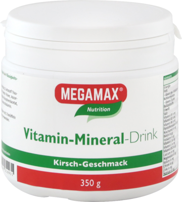 MEGAMAX Vita Mineral Drink Kirsche Pulver