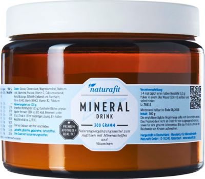 NATURAFIT Mineraldrink Granulat