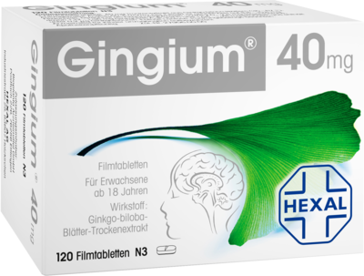 GINGIUM 40 mg Filmtabletten
