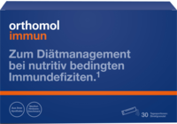 ORTHOMOL Immun Direktgranulat Himbeer/Menthol