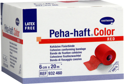 PEHA-HAFT Color Fixierb.latexfrei 6 cmx20 m rot