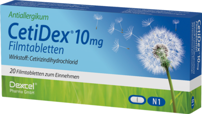 CETIDEX 10 mg Filmtabletten