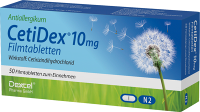 CETIDEX 10 mg Filmtabletten
