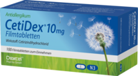CETIDEX 10 mg Filmtabletten