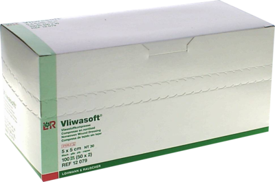 VLIWASOFT Vlieskompressen steril 5x5 cm 6l.