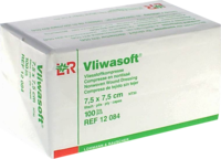VLIWASOFT Vlieskompressen unsteril 7,5x7,5 cm 6l.