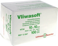 VLIWASOFT Vlieskompressen unsteril 10x10 cm 6l.