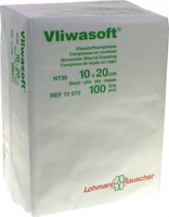 VLIWASOFT Vlieskompressen unsteril 10x20 cm 6l.