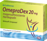 OMEPRADEX 20 mg magensaftresistente Hartkapseln