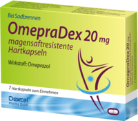 OMEPRADEX 20 mg magensaftresistente Hartkapseln