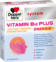 DOPPELHERZ Vitamin B12 Plus system Trinkampullen