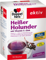 DOPPELHERZ heißer Holunder m.Vit.C+Zink Granulat