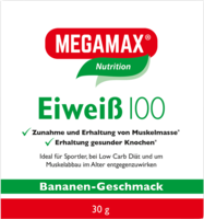 EIWEISS 100 Banane Megamax Pulver