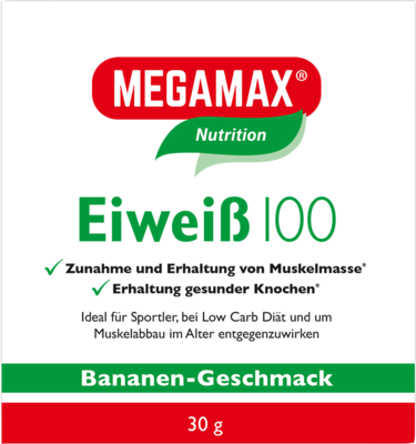 EIWEISS 100 Banane Megamax Pulver