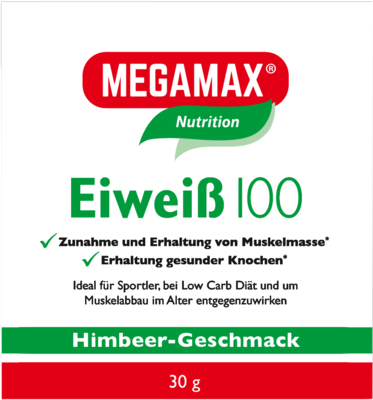 EIWEISS 100 Himbeer Megamax Pulver