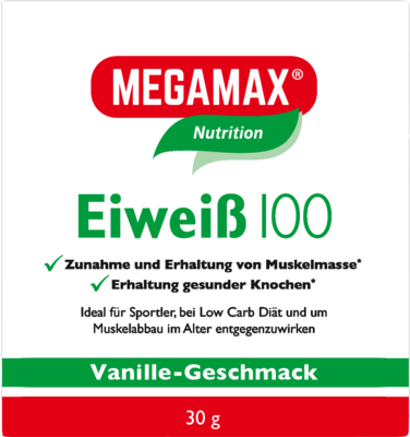 EIWEISS 100 Vanille Megamax Pulver