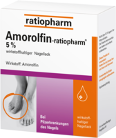 AMOROLFIN-ratiopharm 5% wirkstoffhalt.Nagellack