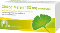 GINKGO-MAREN 120 mg Filmtabletten