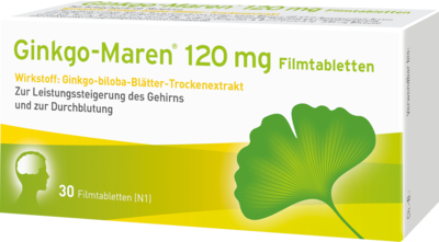 GINKGO-MAREN 120 mg Filmtabletten