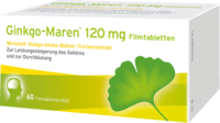 GINKGO-MAREN 120 mg Filmtabletten