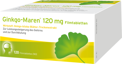 GINKGO-MAREN 120 mg Filmtabletten