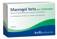 MACROGOL beta plus Elektrolyte Plv.z.H.e.L.z.Einn.