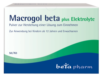 MACROGOL beta plus Elektrolyte Plv.z.H.e.L.z.Einn.
