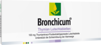 BRONCHICUM Thymian Lutschtabletten