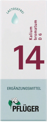 BIOCHEMIE Pflüger 14 Kalium bromatum D 6 Tropfen