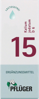 BIOCHEMIE Pflüger 15 Kalium jodatum D 6 Tropfen