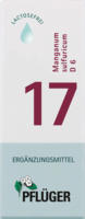 BIOCHEMIE Pflüger 17 Manganum sulfuricum D 6 Tro.