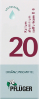 BIOCHEMIE Pflüger 20 Kalium alumin.sulfur.D 6 Tro.