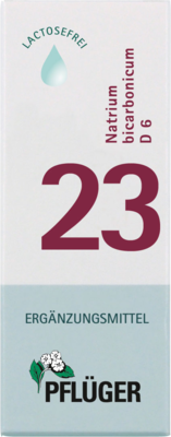 BIOCHEMIE Pflüger 23 Natrium bicarbonicum D 6 Tro.