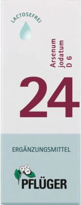 BIOCHEMIE Pflüger 24 Arsenum jodatum D 6 Tropfen