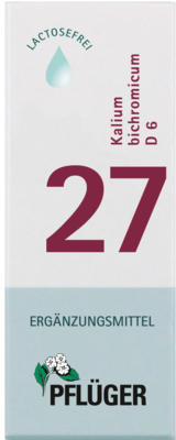 BIOCHEMIE Pflüger 27 Kalium bichromicum D 6 Tropf.