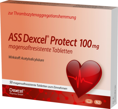 ASS Dexcel Protect 100 mg magensaftres.Tabletten
