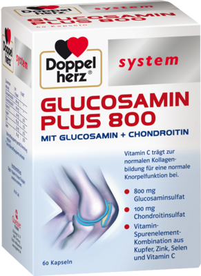 DOPPELHERZ Glucosamin Plus 800 system Kapseln