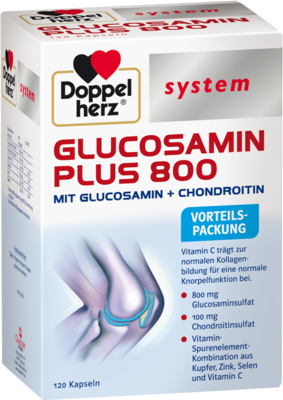 DOPPELHERZ Glucosamin Plus 800 system Kapseln