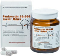 PANKREATIN 20.000 Laves Mikro magensaftr.Hartkaps.