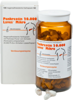 PANKREATIN 20.000 Laves Mikro magensaftr.Hartkaps.