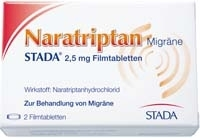 NARATRIPTAN Migräne STADA 2,5 mg Filmtabletten