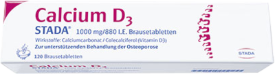 CALCIUM D3 STADA 1000 mg/880 I.E. Brausetabletten