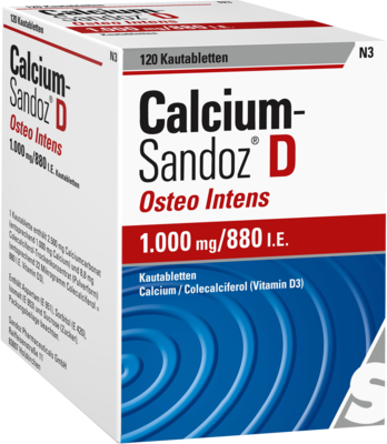 CALCIUM SANDOZ D Osteo intens Kautabletten