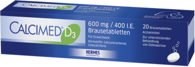 CALCIMED D3 600 mg/400 I.E. Brausetabletten