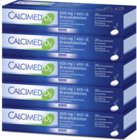CALCIMED D3 600 mg/400 I.E. Brausetabletten