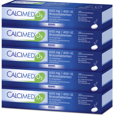 CALCIMED D3 600 mg/400 I.E. Brausetabletten