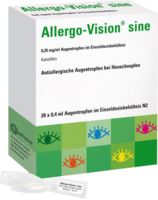 ALLERGO-VISION sine 0,25 mg/ml AT im Einzeldo.beh.