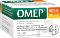 OMEP HEXAL 20 mg magensaftresistente Hartkapseln